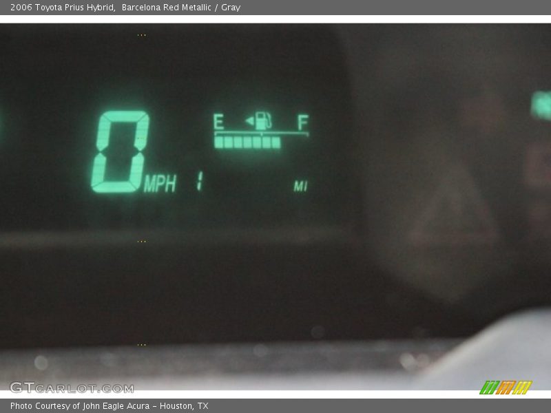 Barcelona Red Metallic / Gray 2006 Toyota Prius Hybrid