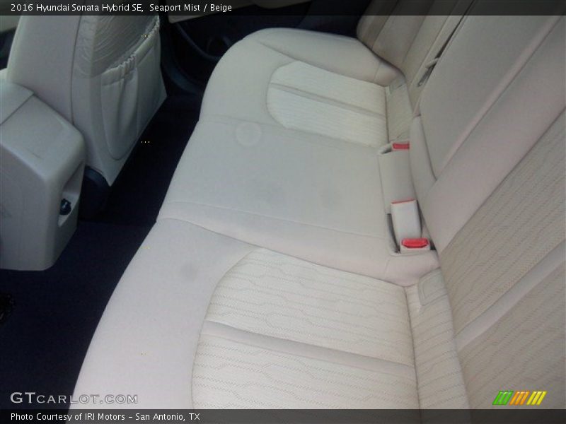 Seaport Mist / Beige 2016 Hyundai Sonata Hybrid SE