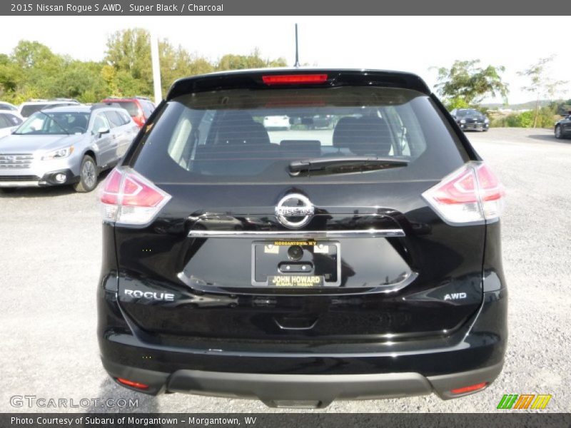 Super Black / Charcoal 2015 Nissan Rogue S AWD