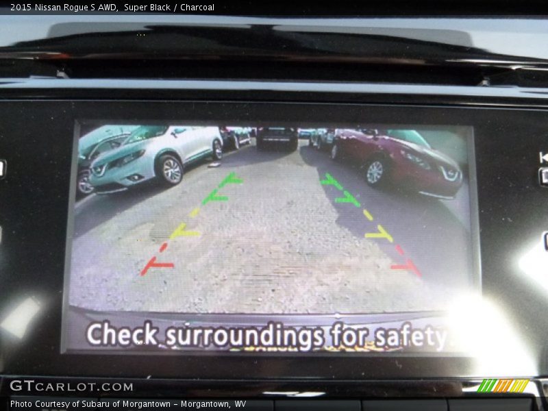 Super Black / Charcoal 2015 Nissan Rogue S AWD