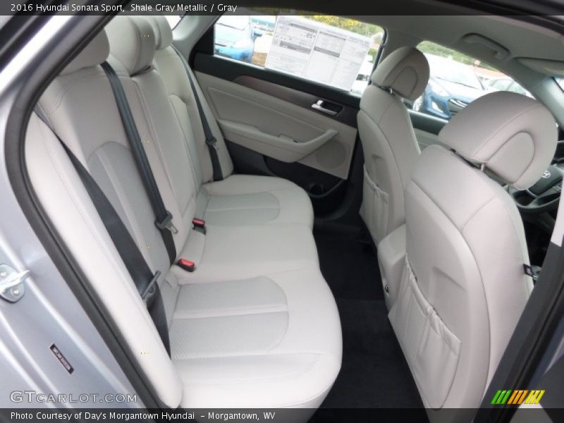 Shale Gray Metallic / Gray 2016 Hyundai Sonata Sport