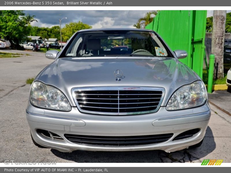 Brilliant Silver Metallic / Ash 2006 Mercedes-Benz S 350 Sedan