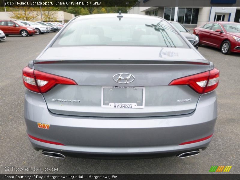 Shale Gray Metallic / Gray 2016 Hyundai Sonata Sport