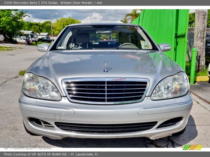 Brilliant Silver Metallic / Ash 2006 Mercedes-Benz S 350 Sedan