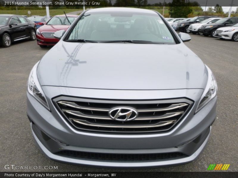 Shale Gray Metallic / Gray 2016 Hyundai Sonata Sport