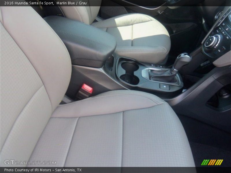 Marlin Blue / Gray 2016 Hyundai Santa Fe Sport