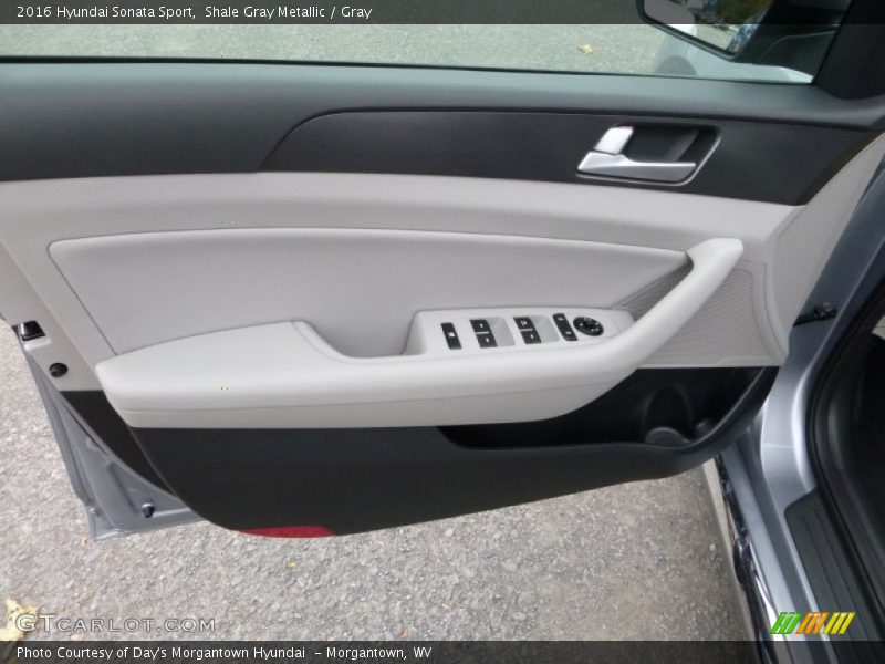 Shale Gray Metallic / Gray 2016 Hyundai Sonata Sport