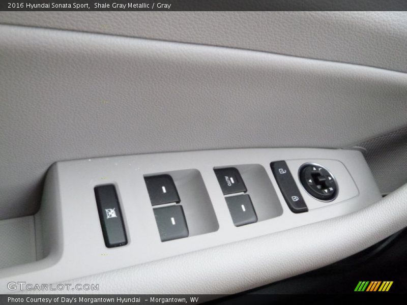 Shale Gray Metallic / Gray 2016 Hyundai Sonata Sport