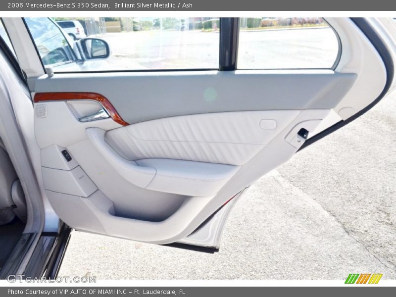 Brilliant Silver Metallic / Ash 2006 Mercedes-Benz S 350 Sedan