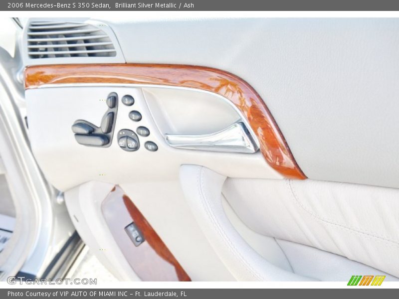 Brilliant Silver Metallic / Ash 2006 Mercedes-Benz S 350 Sedan