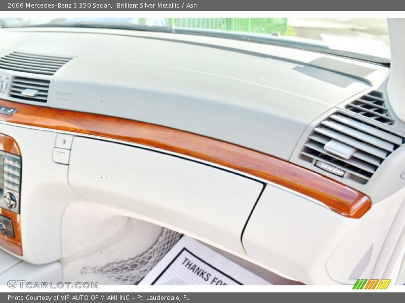 Brilliant Silver Metallic / Ash 2006 Mercedes-Benz S 350 Sedan