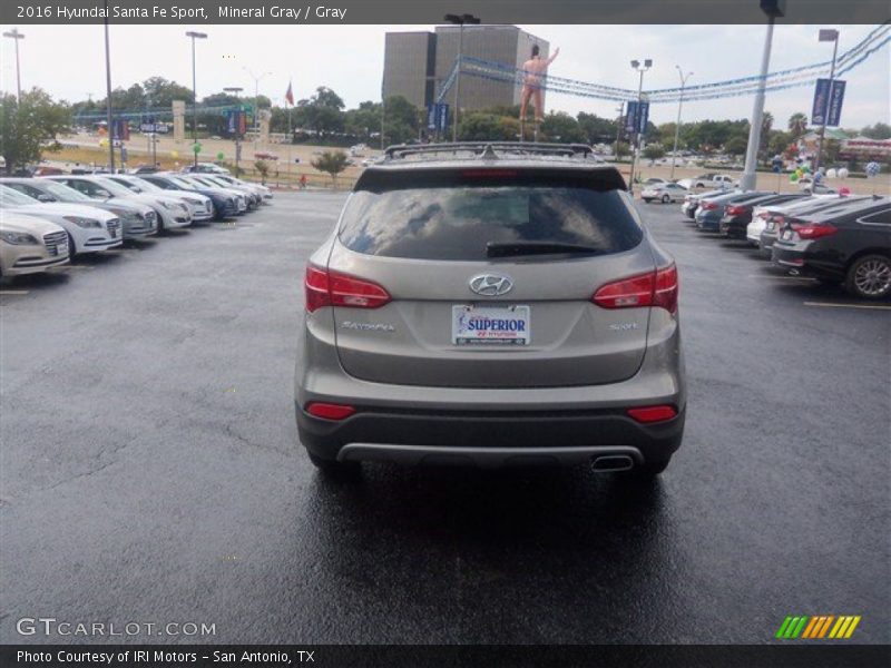 Mineral Gray / Gray 2016 Hyundai Santa Fe Sport