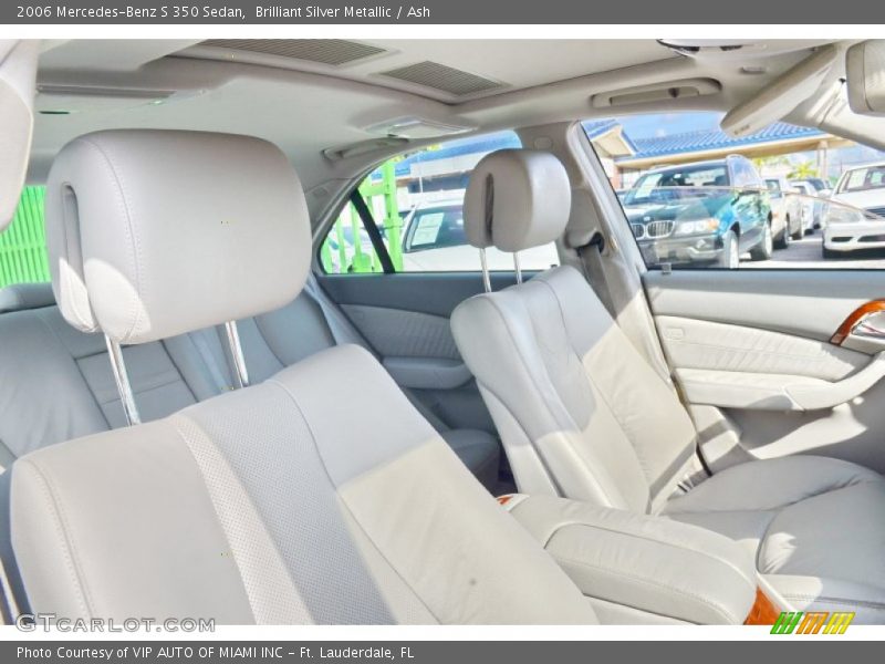 Brilliant Silver Metallic / Ash 2006 Mercedes-Benz S 350 Sedan