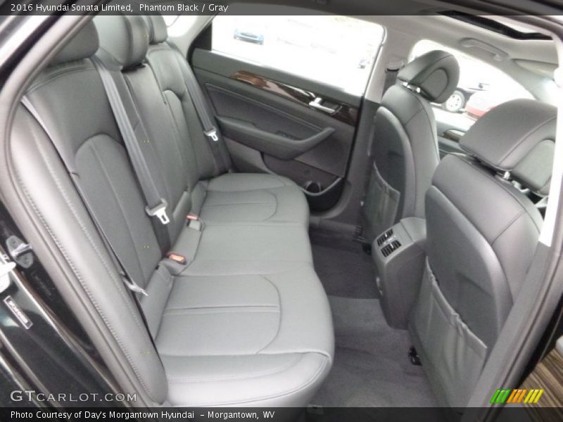 Phantom Black / Gray 2016 Hyundai Sonata Limited