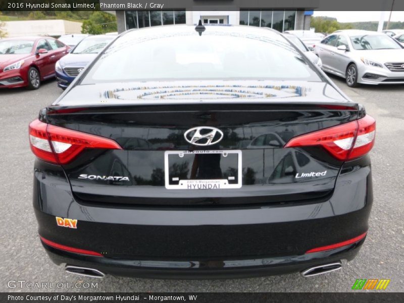 Phantom Black / Gray 2016 Hyundai Sonata Limited