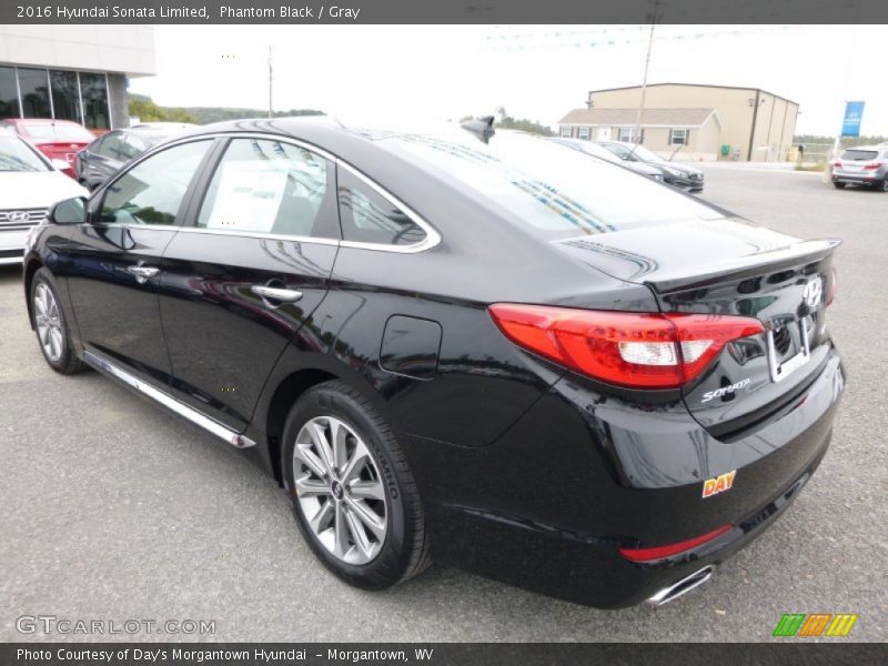 Phantom Black / Gray 2016 Hyundai Sonata Limited
