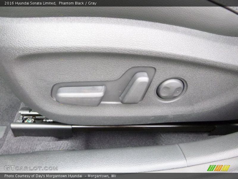 Phantom Black / Gray 2016 Hyundai Sonata Limited