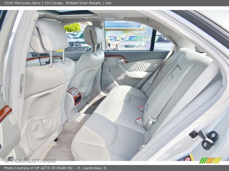 Brilliant Silver Metallic / Ash 2006 Mercedes-Benz S 350 Sedan