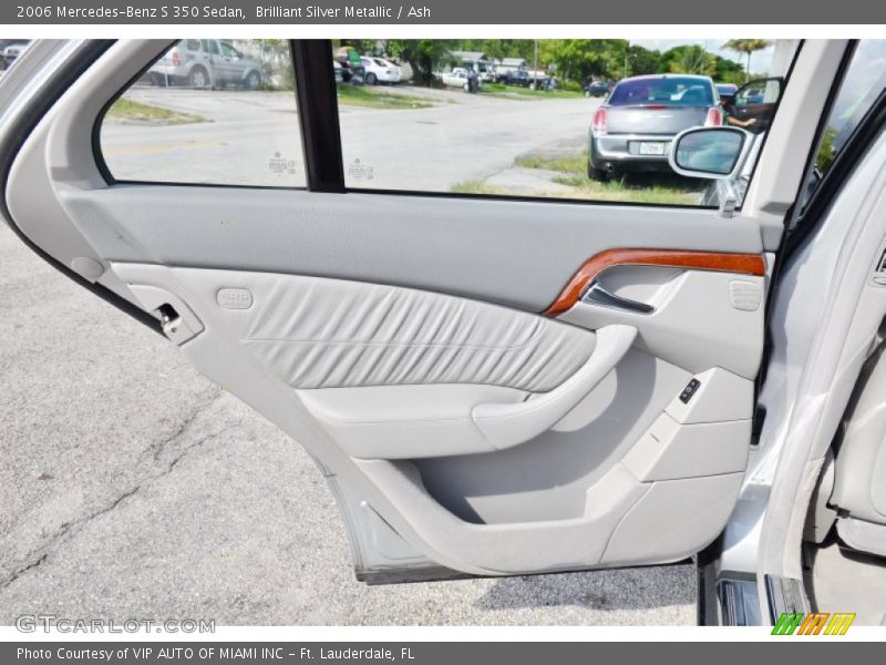 Brilliant Silver Metallic / Ash 2006 Mercedes-Benz S 350 Sedan