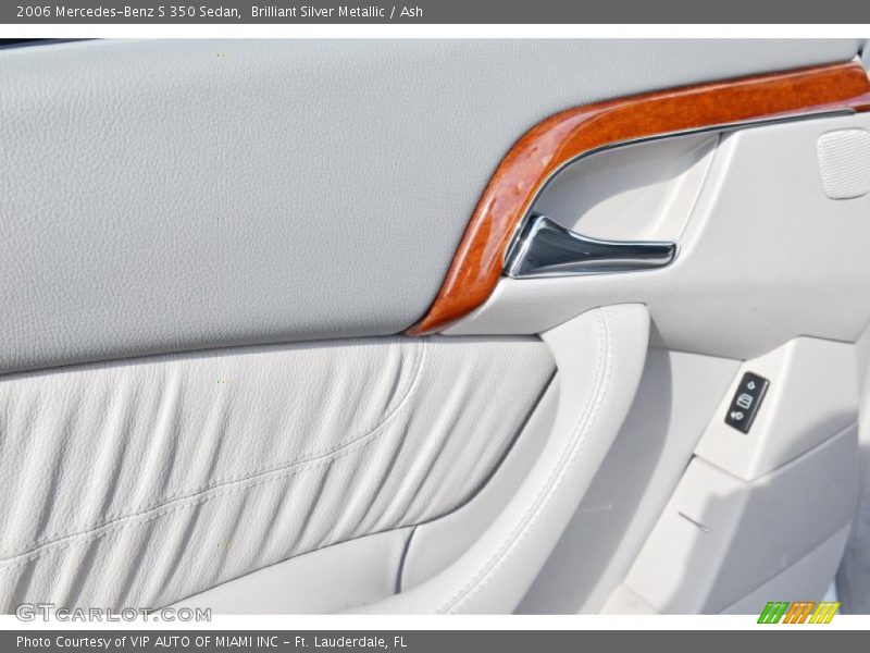 Brilliant Silver Metallic / Ash 2006 Mercedes-Benz S 350 Sedan