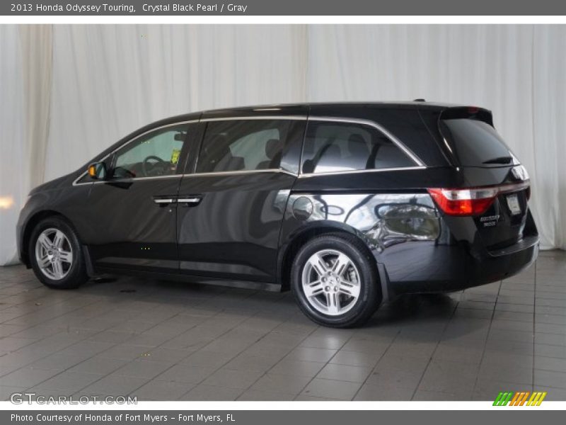 Crystal Black Pearl / Gray 2013 Honda Odyssey Touring