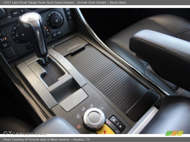 Zermatt Silver Metallic / Ebony Black 2007 Land Rover Range Rover Sport Supercharged