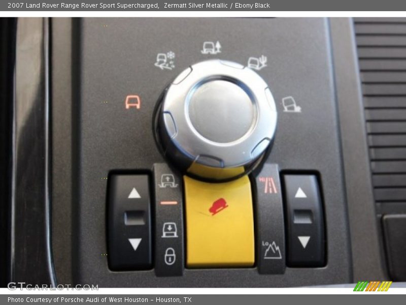 Zermatt Silver Metallic / Ebony Black 2007 Land Rover Range Rover Sport Supercharged