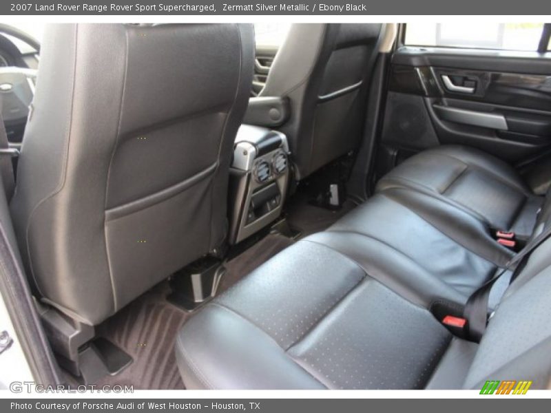 Zermatt Silver Metallic / Ebony Black 2007 Land Rover Range Rover Sport Supercharged