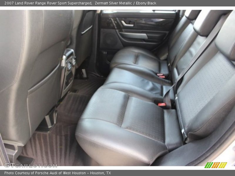 Zermatt Silver Metallic / Ebony Black 2007 Land Rover Range Rover Sport Supercharged