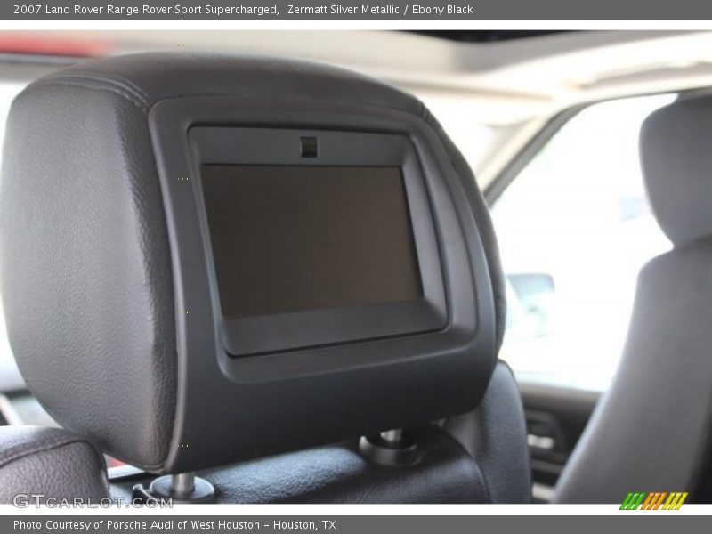 Zermatt Silver Metallic / Ebony Black 2007 Land Rover Range Rover Sport Supercharged