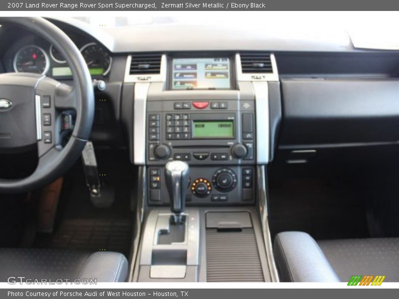 Zermatt Silver Metallic / Ebony Black 2007 Land Rover Range Rover Sport Supercharged