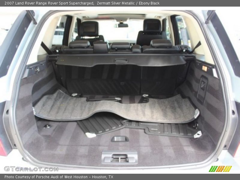 Zermatt Silver Metallic / Ebony Black 2007 Land Rover Range Rover Sport Supercharged