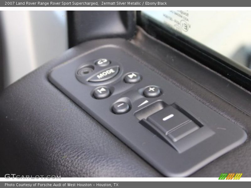 Zermatt Silver Metallic / Ebony Black 2007 Land Rover Range Rover Sport Supercharged