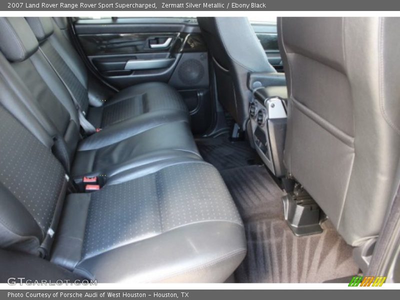 Zermatt Silver Metallic / Ebony Black 2007 Land Rover Range Rover Sport Supercharged