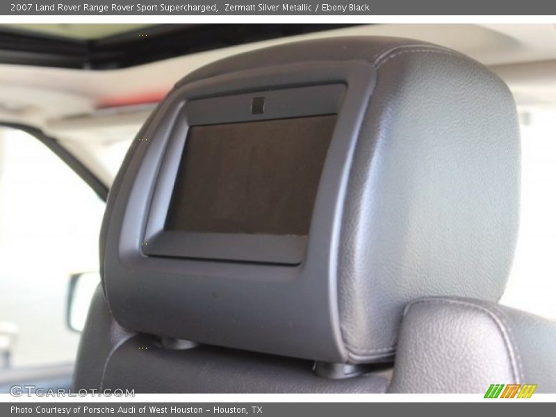 Zermatt Silver Metallic / Ebony Black 2007 Land Rover Range Rover Sport Supercharged