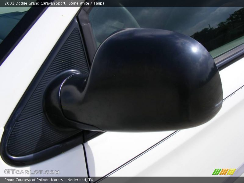 Stone White / Taupe 2001 Dodge Grand Caravan Sport