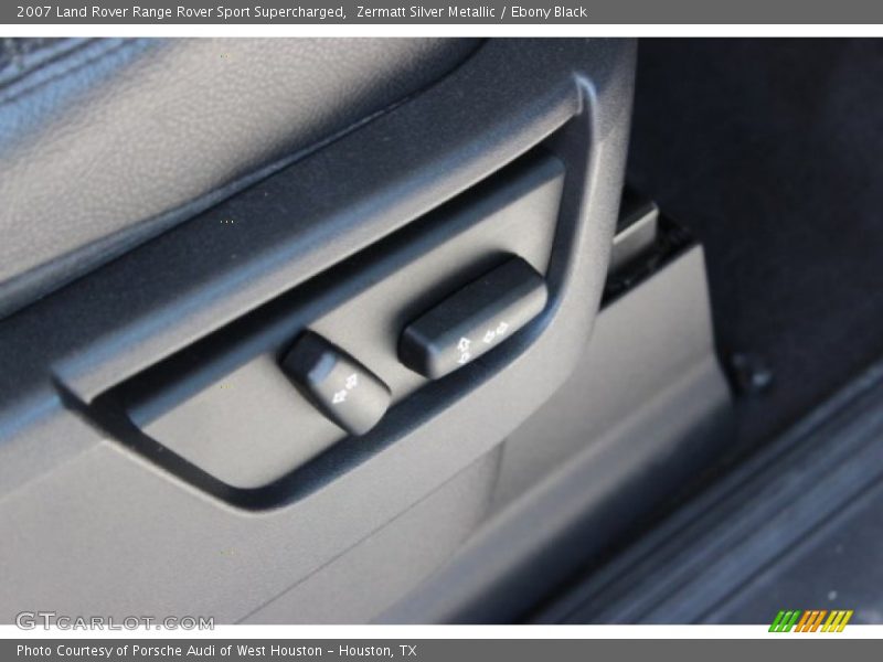 Zermatt Silver Metallic / Ebony Black 2007 Land Rover Range Rover Sport Supercharged