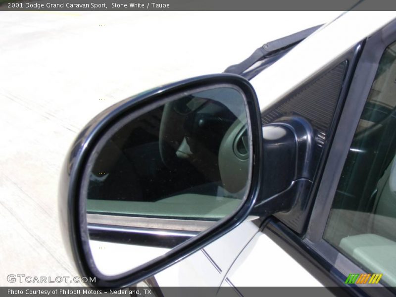 Stone White / Taupe 2001 Dodge Grand Caravan Sport