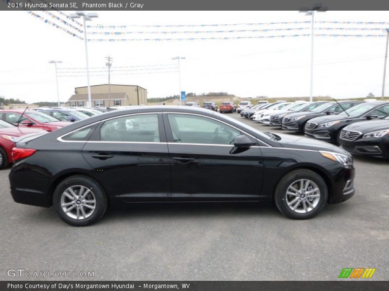 Phantom Black / Gray 2016 Hyundai Sonata SE