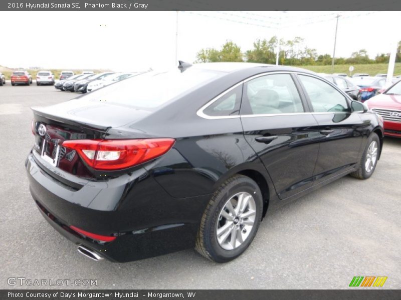 Phantom Black / Gray 2016 Hyundai Sonata SE