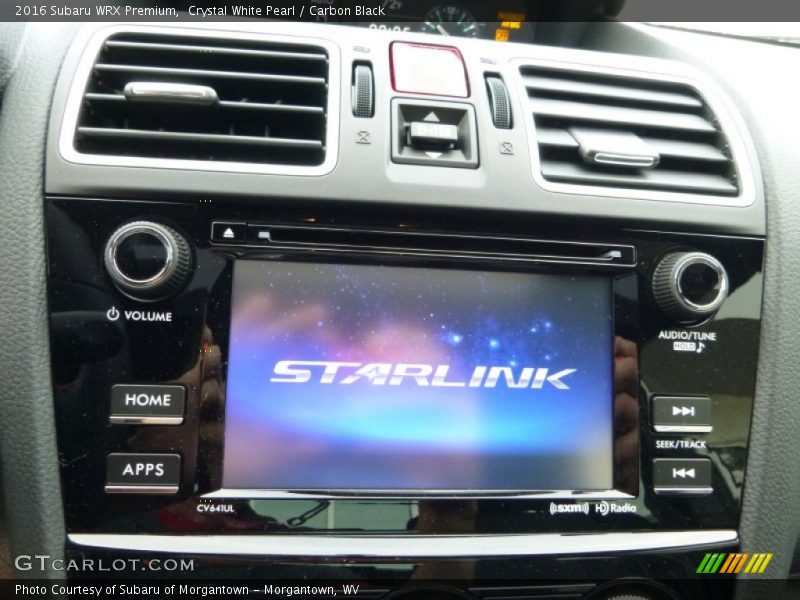 Controls of 2016 WRX Premium