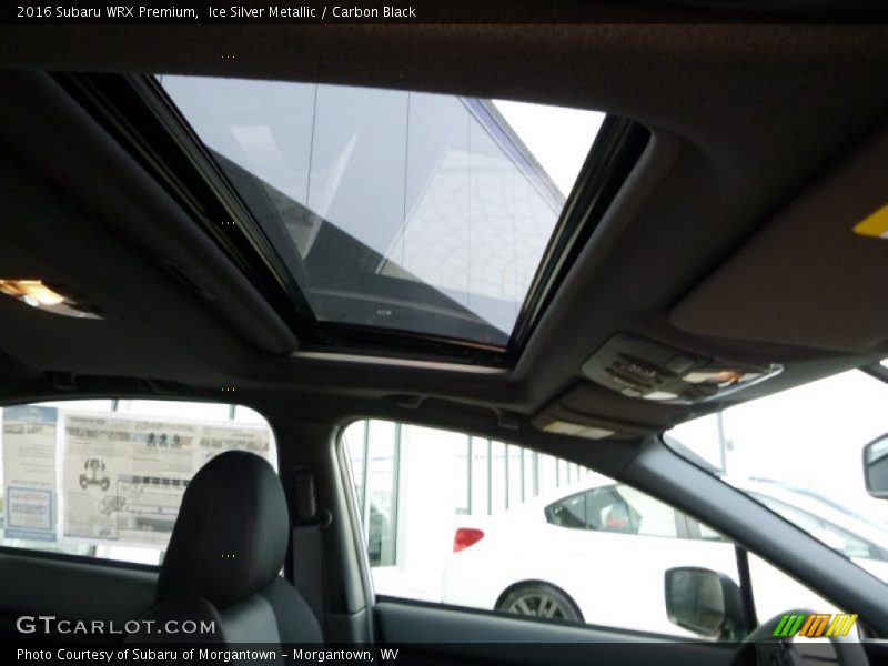 Ice Silver Metallic / Carbon Black 2016 Subaru WRX Premium