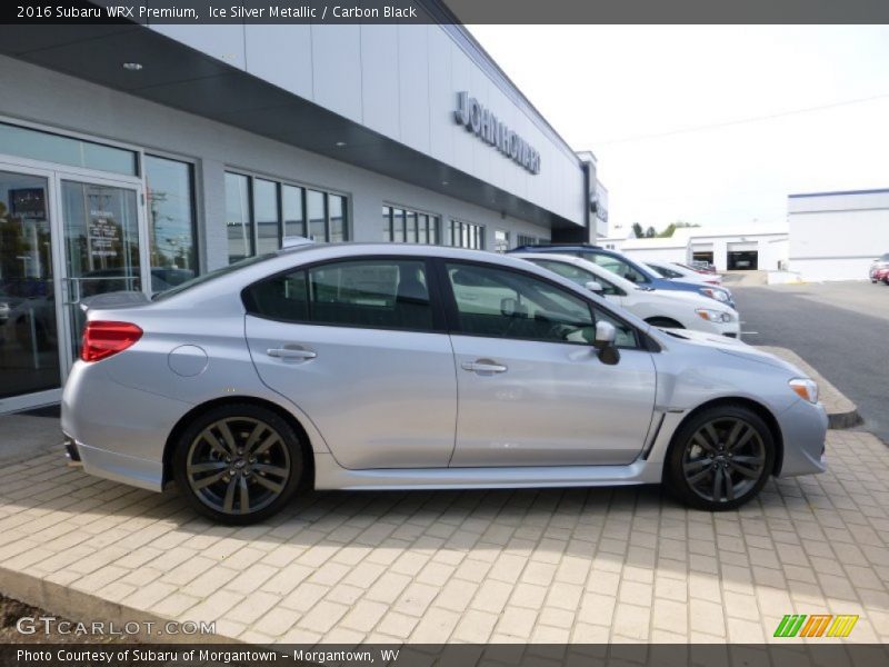 Ice Silver Metallic / Carbon Black 2016 Subaru WRX Premium