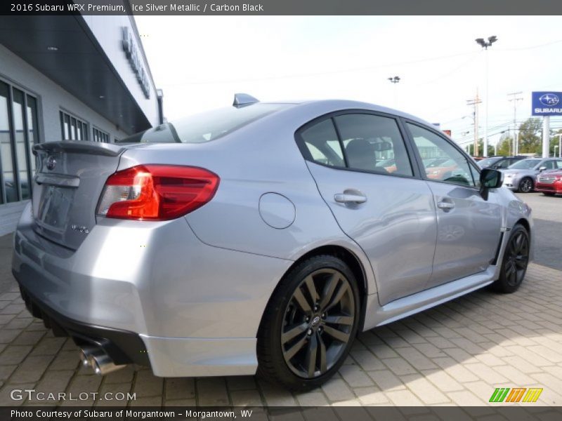 Ice Silver Metallic / Carbon Black 2016 Subaru WRX Premium