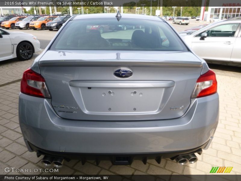 Ice Silver Metallic / Carbon Black 2016 Subaru WRX Premium