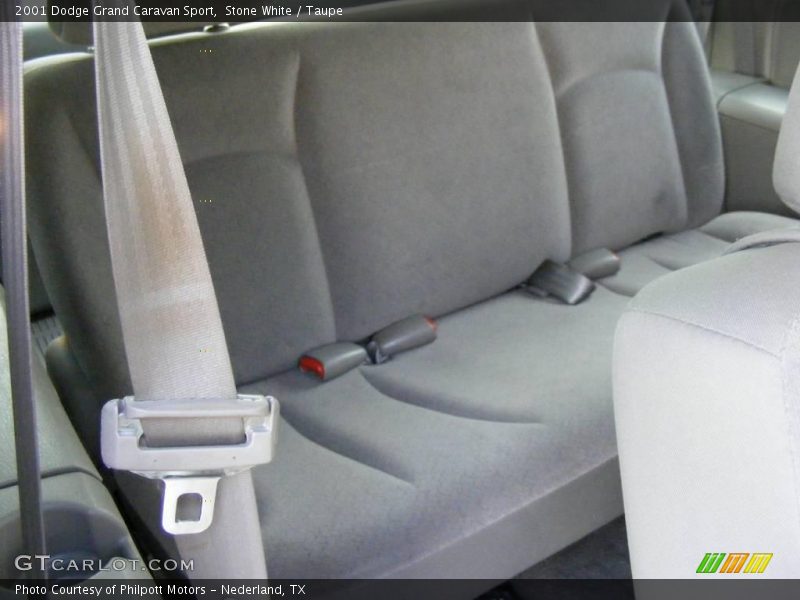 Stone White / Taupe 2001 Dodge Grand Caravan Sport