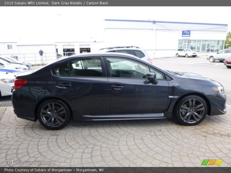 Dark Gray Metallic / Carbon Black 2016 Subaru WRX Limited