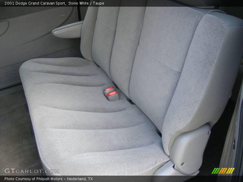 Stone White / Taupe 2001 Dodge Grand Caravan Sport