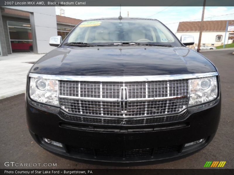 Black / Medium Camel 2007 Lincoln MKX AWD