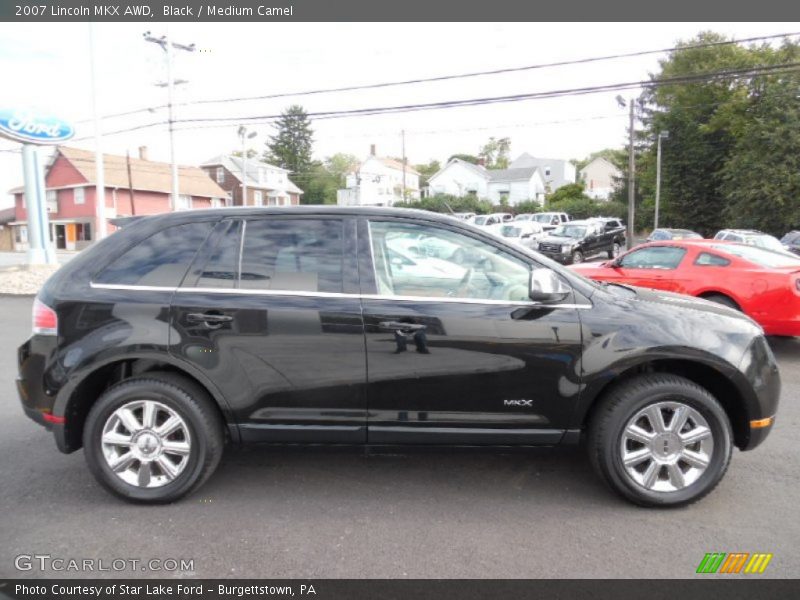 Black / Medium Camel 2007 Lincoln MKX AWD